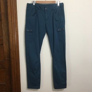Athleta Nopa Pants Teal Marine Size 12